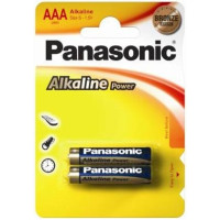 Батарейка мініпальчик R3 Panasonic LR3 2bl Alkaline  - 033011